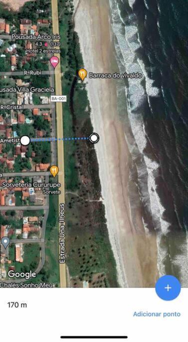 Casa A 170M Da Praia Com Vista Para O Mar Ilheus Ngoại thất bức ảnh